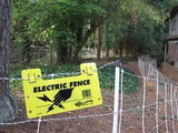 250 Electric Fence Warning Signs - Gallagher Electric Fence