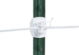 1500 Wide Jaw Pinlock T-Post Insulators - Gallagher Electric Fence