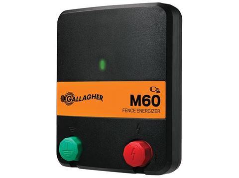 M60 0.6 Joule / Powers up to 10 Miles / 40 Acres - Gallagher Electric Fence