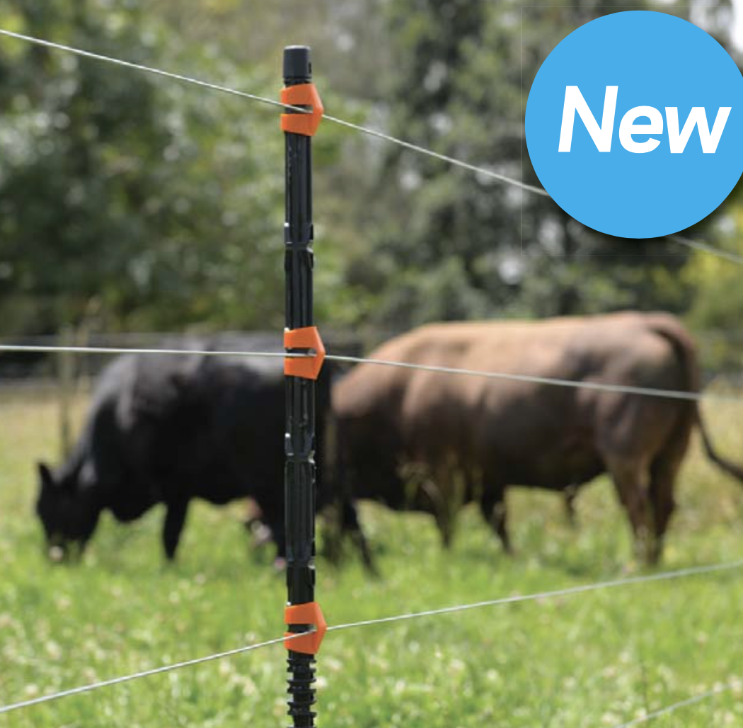 200, 47" Insulated Line Posts, Clips & Driver | Ships Free - Gallagher Electric Fence