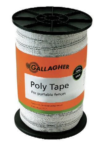 Gallagher Electric Fence Equine Horse Tape & Poly Tape 