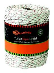 3/16" 656' Turbo Equibraid - Gallagher Electric Fence