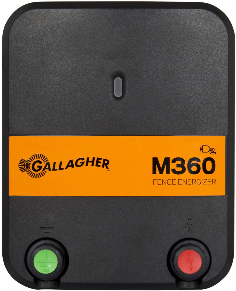 NEW! M360 3.6 Joule / Powers up to 55 miles / 250 acres - Gallagher Electric Fence