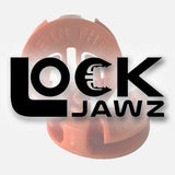 Lock Jawz 360° T-Post Insulator | 250 Pack | Orange - Gallagher Electric Fence
