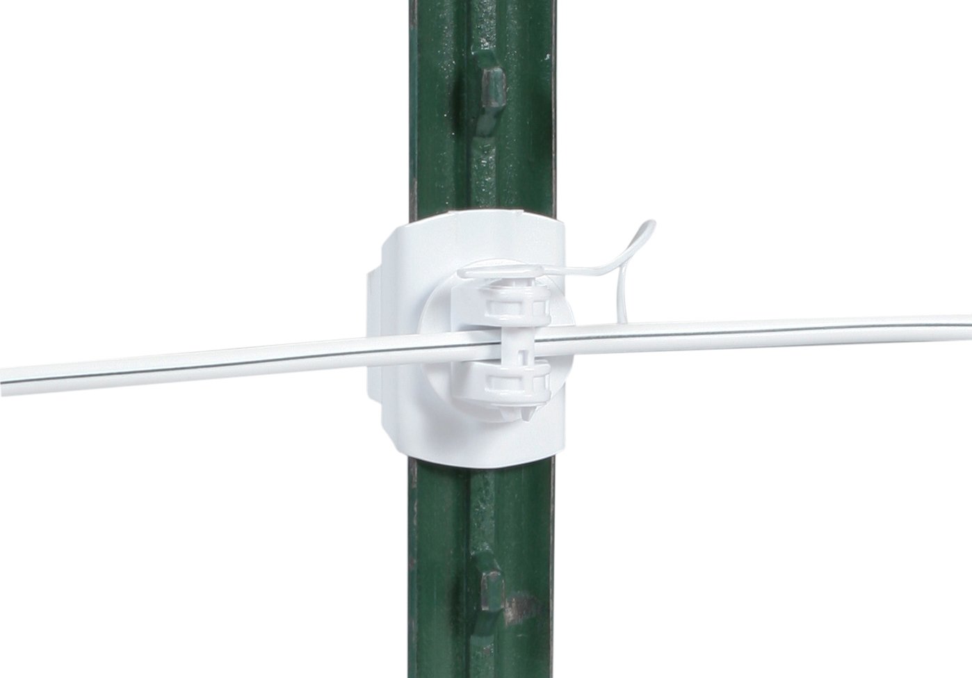 Wide Jaw Pinlock T-Post Insulators - Gallagher Electric Fence