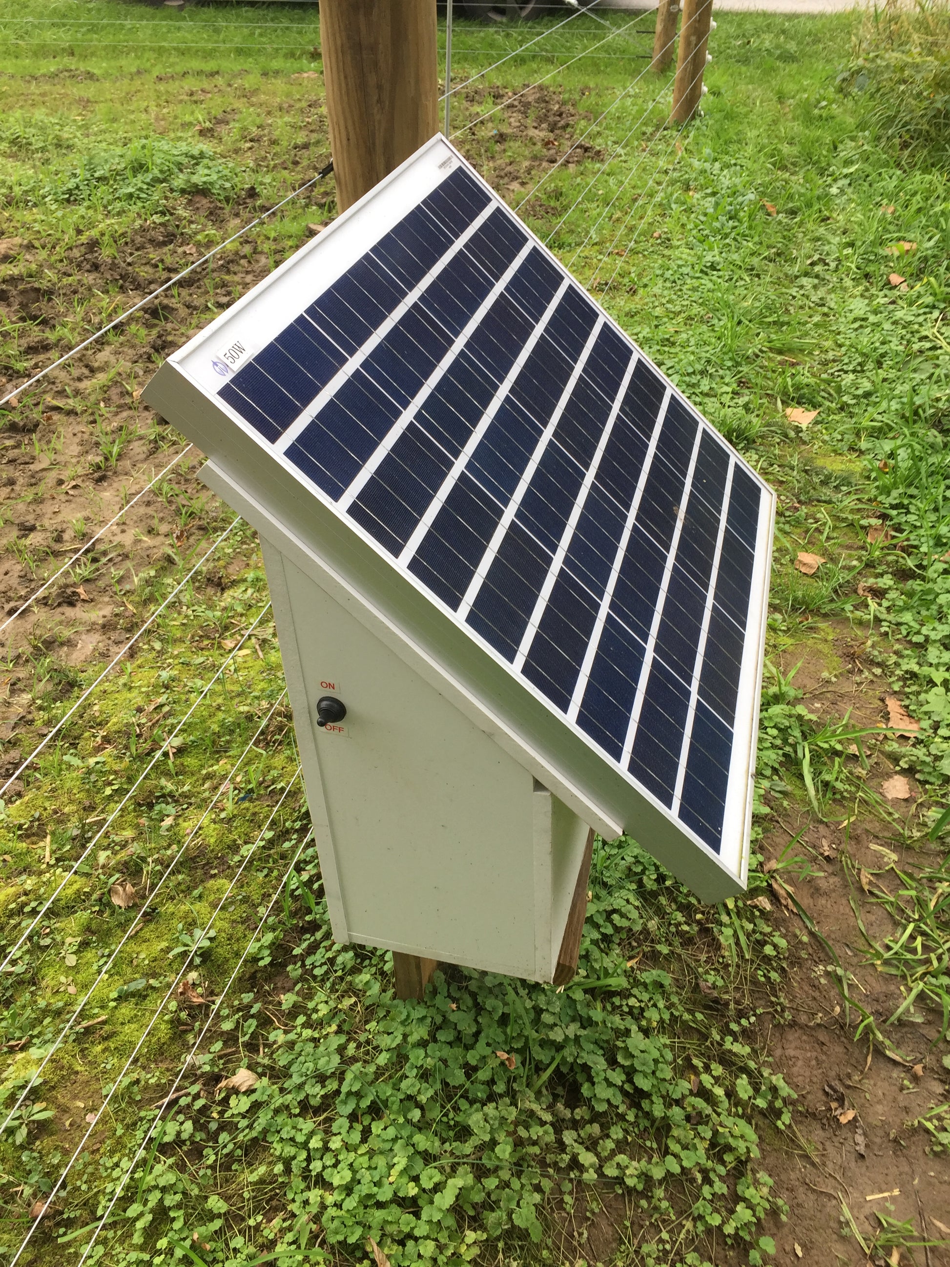 Solar Fence Charger Conversion / 60 Watt - Gallagher Electric Fence