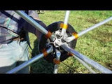 Tumble Wheel Replacement Aluminum Legs - Gallagher Electric Fence