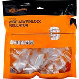 10 bags of Wide Jaw Pinlock T-Post Insulators - Gallagher Electric Fence